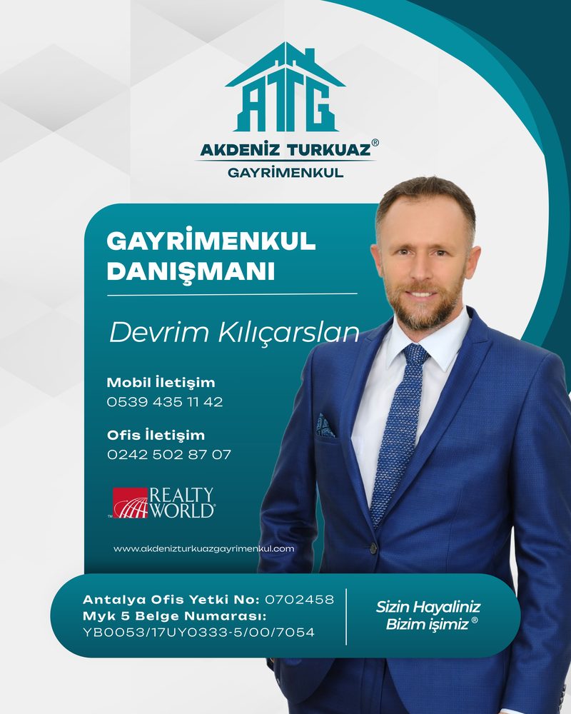 Devrim Kılıçarslan – Gayrimenkul Danışmanı